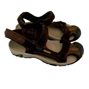 CAMEL CROWN Men's Waterproof Hiking Sandals Closed Toe Water Shoes, size 11